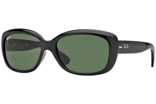 Ray-Ban Rayban Sonnenbrille RB4101601 Oval Sonnenbrille 58, Schwarz von Ray-Ban