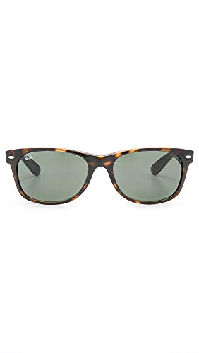 Ray-Ban Damen New Wayfarer Sonnenbrille, Tortoise, Large (Herstellergröße: 55) EU von Ray-Ban