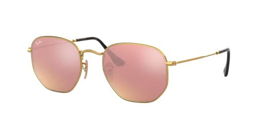 Ray-Ban Unisex Rb 3548n Sonnenbrille, Gold (Gestell: Gold,Gläser: Kupfer 001/Z2), Medium (Herstellergröße: 51) von Ray-Ban