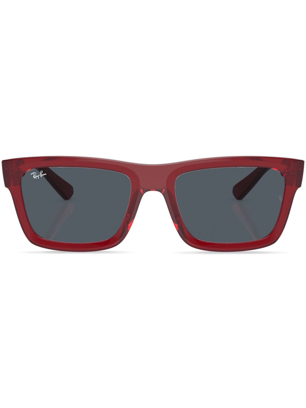 Ray-Ban Eckige Warren Bio-Based Sonnenbrille - Rot von Ray-Ban