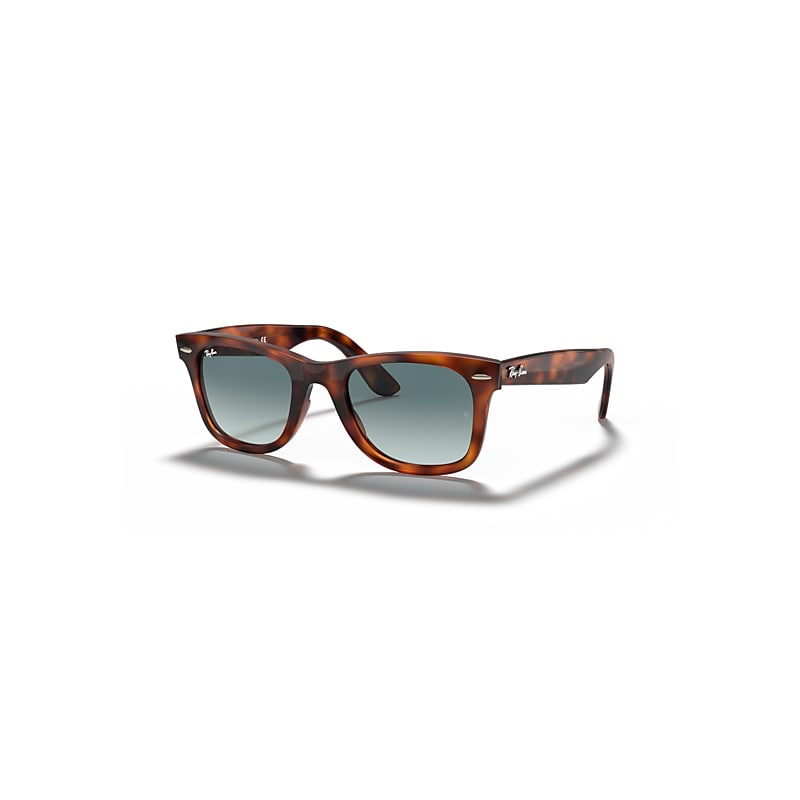 Ray-Ban Wayfarer Ease Sonnenbrillen Havana Rot Fassung Blau Glas 50-22 von Ray-Ban