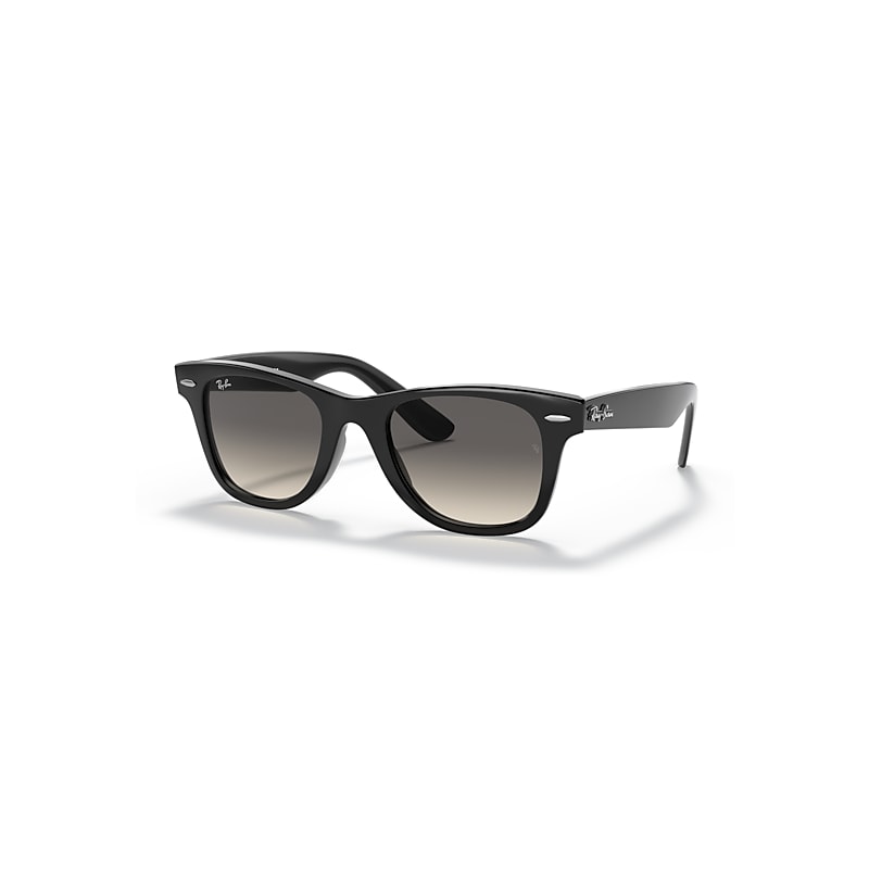 Ray-Ban Wayfarer Kids Sonnenbrillen Schwarz Fassung Grau Glas 47-20 von Ray-Ban