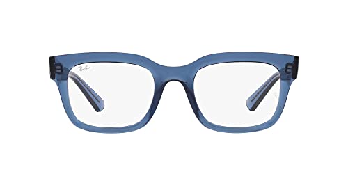 Ray-Ban optischer Rahmen RX7217 Chad 8266 Unisex Farbe Blau Größe 52 mm von Ray-Ban