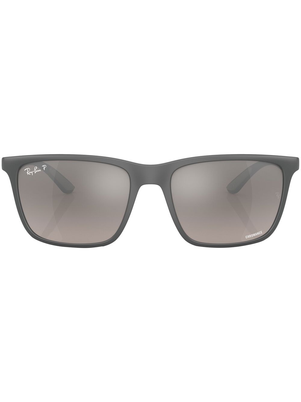 Ray-Ban Sonnenbrille mit eckigem Gestell - Grau von Ray-Ban