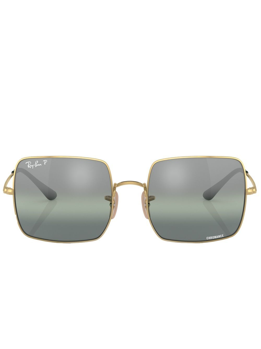 Ray-Ban Sonnenbrille mit eckigem Gestell - Grau von Ray-Ban