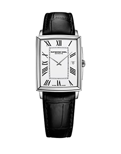 Raymond Weil WEIL Toccata Herrenuhr – 5425 – STC-00300 – Rechteck – Quarz, Weiß von Raymond Weil