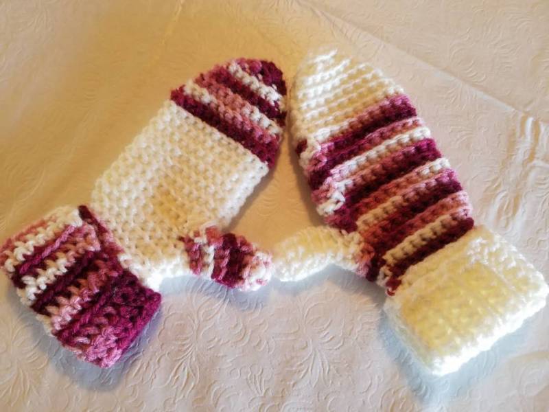 Kind Größe Mis-Matched Matching Fäustlinge von Raynienight