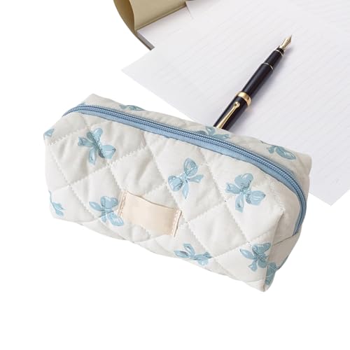 Raypontia Bleistiftbeutel süß, ästhetischer Bleistiftbeutel - Bugmuster Schreibwarenhalter - Schulmaterial für Mädchenjungen, kosmetische Organisator, tragbarer Make -up -Beutel von Raypontia