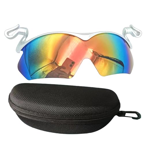 Raypontia Clip-On-Sonnenbrille,Clip-On-Sonnenbrille polarisiert | Stilvolle UV-Scz-Sonnenbrille mit clip-Sonnenbrille,Kreative Fahrrad-Sonnenbrille, polarisierte Outdoor-Sonnenbrille für von Raypontia