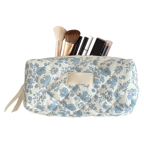 Raypontia Federmäppchen Mit Blumenmuster, 19x8,5x7,5cm Federmäppchen Mäppchen Stifte Federtasche Mit Reißverschluss, Mäppchen Mit Aesthetic Für Mädchen Kosmetiktasche Und Geldtasche von Raypontia