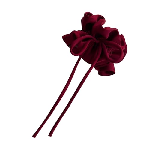 Raypontia Haargummis - Dehnbare Scrunchies Mit Schleifen-Detail,Weiche Gummibänder Mit Rutschfestem Halt Für Pferdeschwanz Stylingaccessoires Mädchen Party Cheerleading von Raypontia