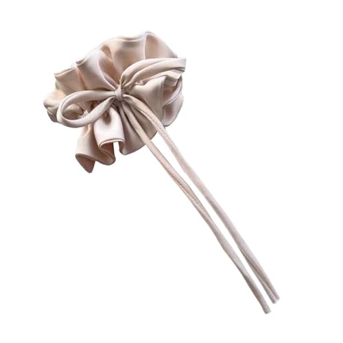 Raypontia Haarspiralen Für Damen - Dehnbare Scrunchies Mit Schleifen-Detail - Weiche Gummibänder Mit Rutschfestem Halt Für Pferdeschwanz Stylingaccessoires Mädchen Party Cheerleading von Raypontia