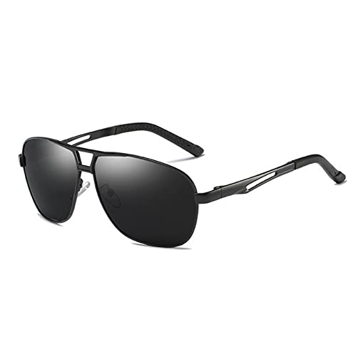 Rayruling Polarisierte Pilotenbrille Herren Damen, Klassisch | Hoch Hochglanz | Leichtmetall Rahmen, UV400 HD Pilotengläser, Fahren | Angeln | Golf | Outdoor Sports Fashion Sonnenbrillen von Rayruling