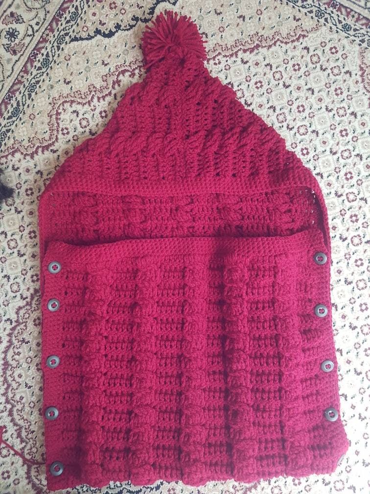 Neugeborenen Cocoon Gehäkelt Neugeborenen Cocoon Gehäkelt von RaysTextiles