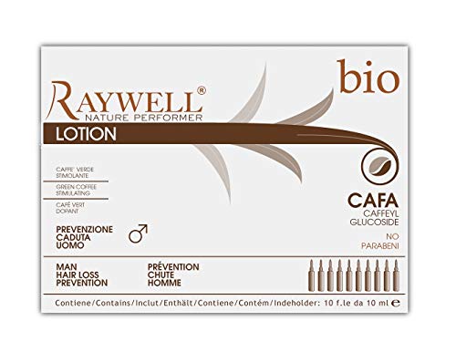 Hair Loss Prevention Ampullen Haarausfall Bio Cafa Man Raywell 10 x 10 ml von Raywell
