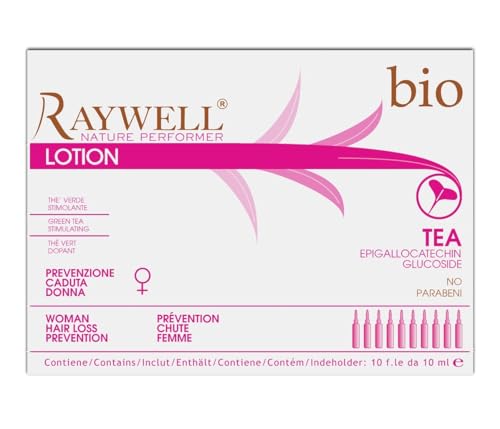 RAYWELL - Ampullen zur Vorbeugung von Herunterfallen für Damen, 10 x 10 ml von Raywell