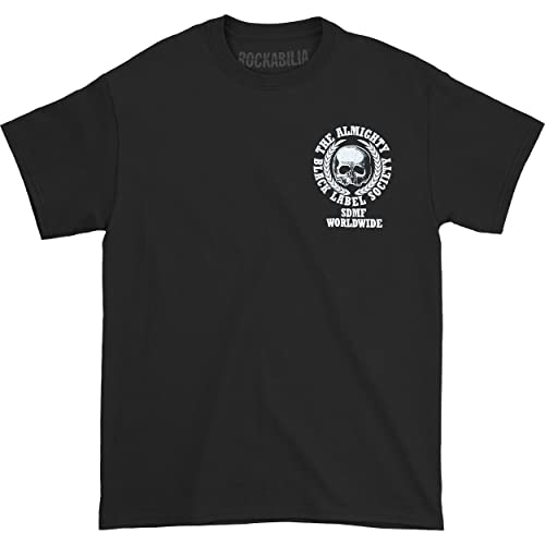 Black Label Society T-Shirt The Almighty BLS, Schwarz, schwarz, Mittel von Razamataz