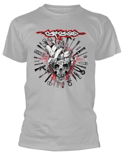 Carcass 'Still Rotten to The Gore' (Grau) T-Shirt (as3, Alpha, xx_l, Regular, Regular) von Razamataz