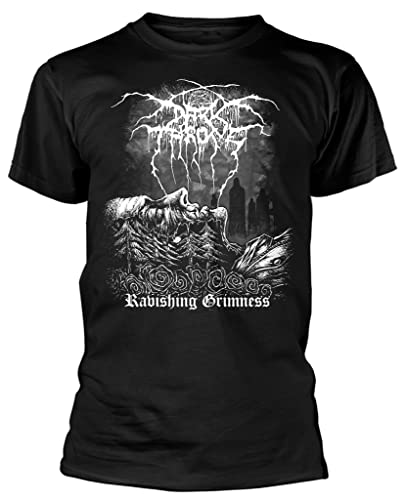 Darkthrone 'Ravishing Grimness' (Schwarz) T-Shirt (as3, Alpha, l, Regular, Regular) von Razamataz