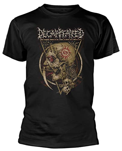 Decapitated 'Post Organic' T-Shirt (schwarz), schwarz, X-Groß von Razamataz