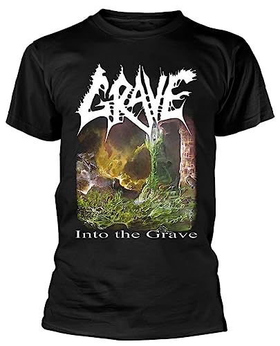 Grave 'Into The Grave' (Schwarz) T-Shirt (S) von Razamataz