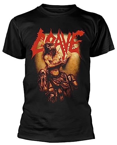 Grave 'and Here I Die... Satisfied' (Schwarz) T-Shirt (L) von Razamataz