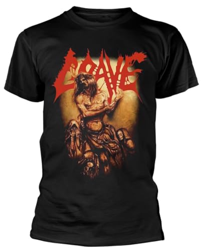 Grave 'and Here I Die... Satisfied' (Schwarz) T-Shirt (M) von Razamataz