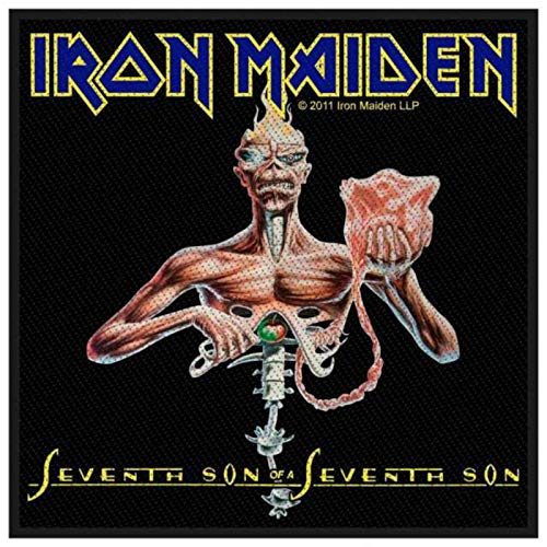 Iron Maiden - Seventh Son gewebter Aufnäher / Patch von Razamataz