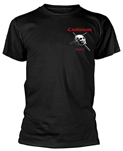 RAZAMATAZ Candlemass T-Shirt Epicus 35th Anniversary, Schwarz, schwarz, XX-Large von Razamataz