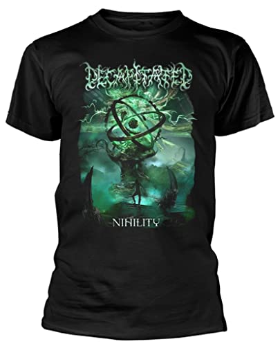 RAZAMATAZ Decapitated 'Nihility' (schwarz) T-Shirt, schwarz, X-Groß von Razamataz