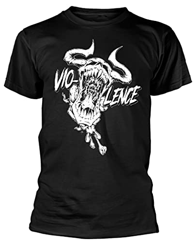 RAZAMATAZ VIO-lence T-Shirt "VIO DUDE" (schwarz), schwarz, Groß von Razamataz