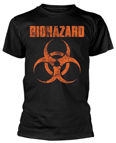 Razamataz Biohazard T-Shirt "Symbol" (Schwarz), Schwarz, L von Razamataz