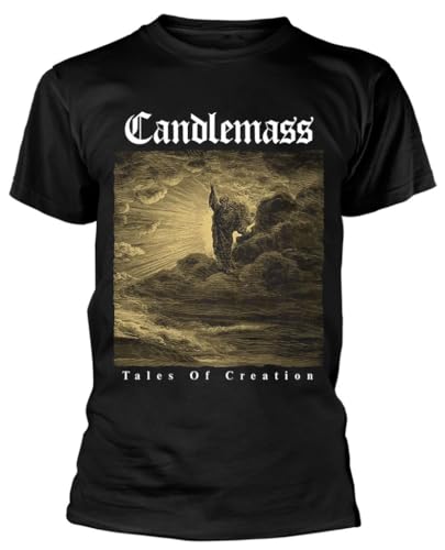 Razamataz Candlemass "Tales of Creation" Unisex-T-Shirt, kurzärmelig, Schwarz , XXL Razamataz Candlemass "Tales of Creation" Unisex-T-Shirt, kurzärmelig, Schwarz , XXL von Razamataz