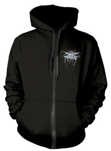 Razamataz Darkthrone 'It Beckons Us All' Unisex Zip Up Hoodie, Schwarz , L von Razamataz