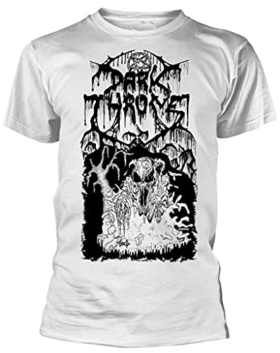 Razamataz Darkthrone T-Shirt Sempiternal Past, Weiß, weiß, L von Razamataz