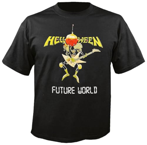 Razamataz Helloween 'Future World' T-Shirt (schwarz), Schwarz, XXL von Razamataz