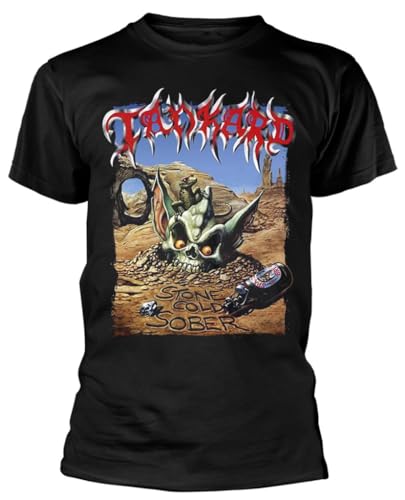 Razamataz Tankard "Stone Cold Sober" T-Shirt, Schwarz, Schwarz, L von Razamataz