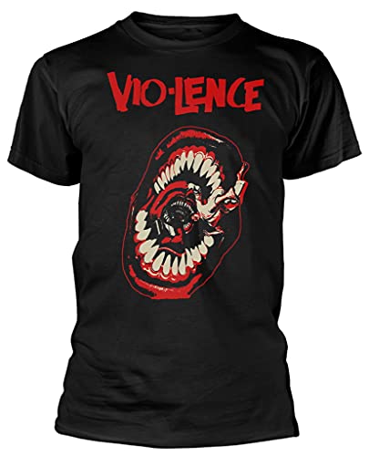 VIO-lence T-Shirt Head Stomping Boots (schwarz), schwarz, Groß von Razamataz