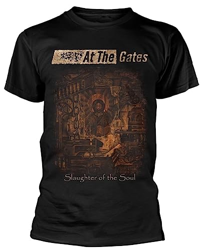 at The Gates 'Slaughter of The Soul' (Schwarz) T-Shirt (as3, Alpha, s, Regular, Regular) von Razamataz