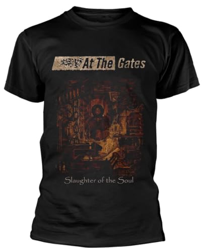 at The Gates 'Slaughter of The Soul' (Schwarz) T-Shirt (as3, Alpha, xx_l, Regular, Regular) von Razamataz