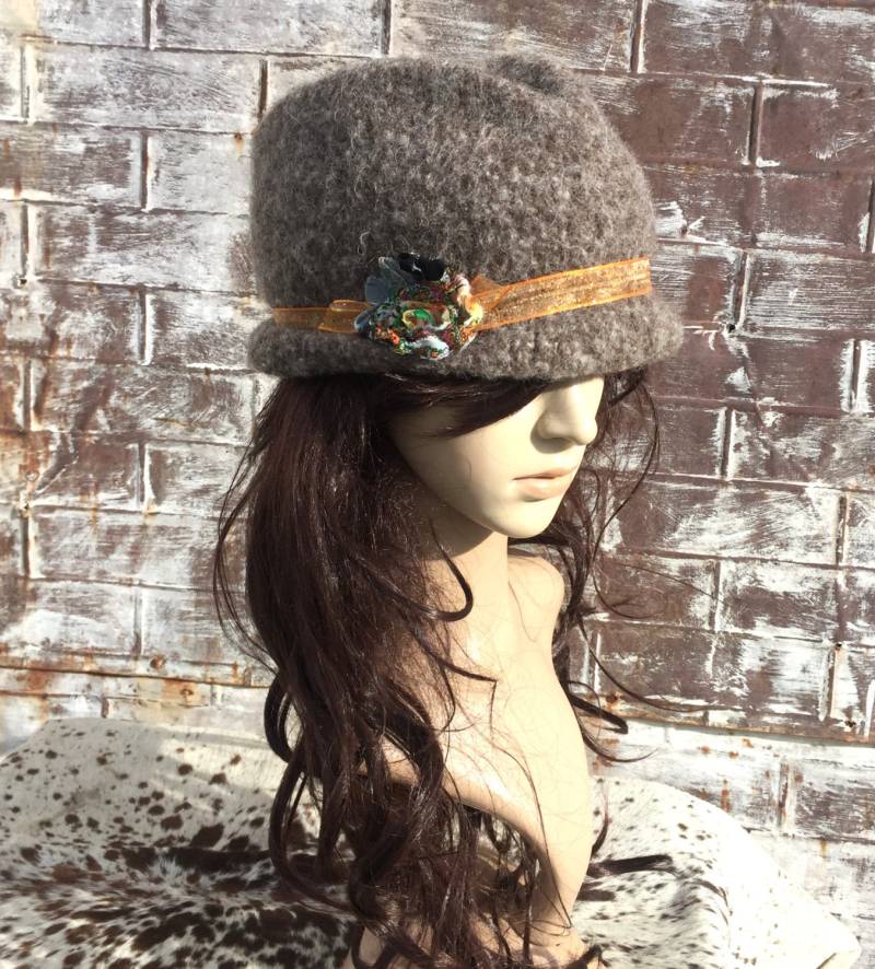 Wolle Fedora, Frauen Handgemachte Hut, Wolle Trilby Fedora, Filzhüte, Handblockierte Wollfilz, Benutzerdefinierte von Razels