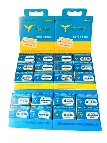 100 Rasierklingen Cloud B2004 von Razor Blades Club