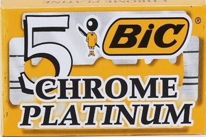 5 BIC Chrome Platinum Rasierklingen (1 paket) von Razor Blades Club