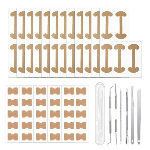 Eingewachsene ZehennäGel Set,106 StüCk Zehennagel Korrektur,Werkzeugset FüR Eingewachsene ZehennäGel Mit Zehennagel Korrektur Patch, PediküRe Set FüR Zehennagel FußNäGel von Rbleote