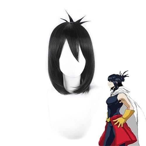Anime Shimura Nana Cosplay Perücke schwarz kurz hitze beständige Faser Haar Boku No Hero Academia Kostüm perücken von Rcrllya
