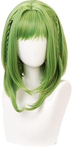 Anime Toilette gebunden Hanako Kun Cosplay Nanamine Sakura Perücke kurze grüne Haar perücken für Halloween Party Kostüm Karneval Perücke Mütze von Rcrllya