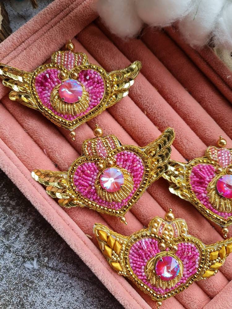 Sailor Moon Anstecknadel, Perlen Krise Mond Compact Brosche Sailor Moon Anstecknadel, Perlen Krise Mond Compact Brosche von RdjewelryDesigns