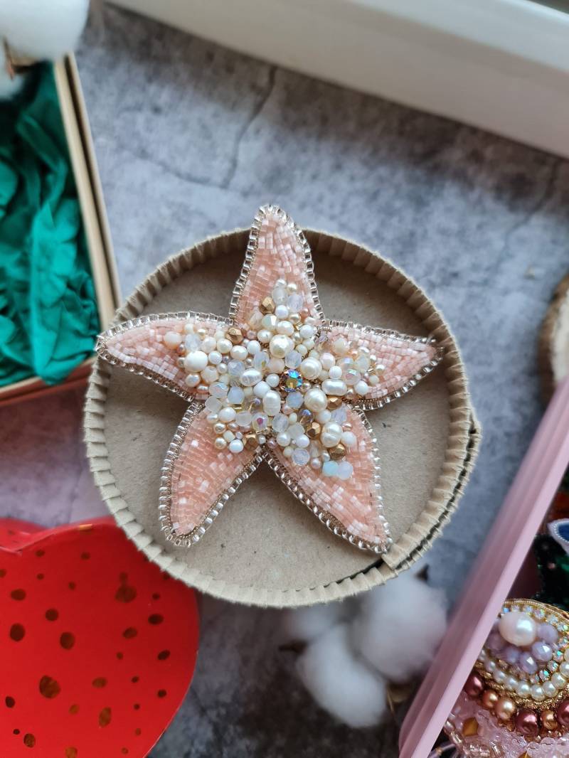 Seestern Brosche, Ozean Schmuck Geschenk Für Muttertag Seestern Brosche, Ozean Schmuck Geschenk Für Muttertag von RdjewelryDesigns