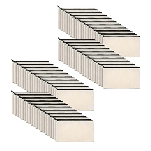 Rdjumpdjo 50X Leinwand ReißVerschlusstaschen Leinwand Bleistiftbeutel Leinwand Make-Up Leere Leinwand Bleistiftetui von Rdjumpdjo