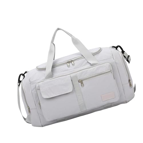 Rdxanc Faltbare Turnbeutel Große Kapazität Reisetasche Gepäck Tasche Fitness Tasche mit Schuhfach Übernachtungstasche Weekender Tasche von Rdxanc